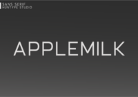 Applemilk Font - Featured Image