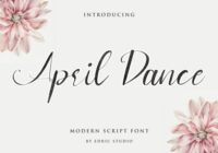 April Dance Font - Featured Image