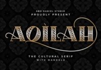Aqilah Font - Featured Image