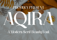 Aqira Font - Featured Image
