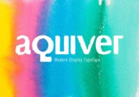 Aquiver Font - Featured Image