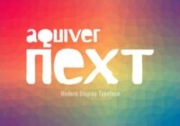 Aquiver Next Font - Featured Image