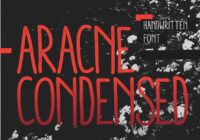 Aracne Condensed Font - Featured Image