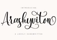 Arashyviton Font - Featured Image