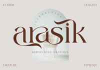 Arasik Font - Featured Image
