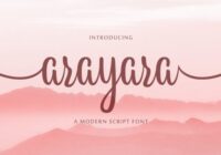 Arayara Font - Featured Image