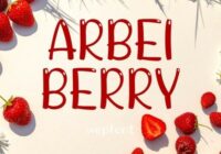 Arbei Berry Font - Featured Image
