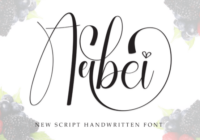 Arbei Font - Featured Image