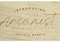 Arcanist Font - Featured Image