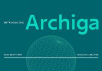 Archiga Font - Featured Image