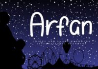 Arfan Font - Featured Image