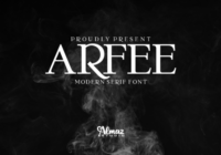Arfee Font - Featured Image