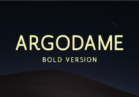 Argodame Bold Font - Featured Image