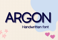 Argon Font - Featured Image