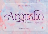 Argusho Font - Featured Image