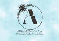 Aria Monogram Font - Featured Image