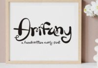 Arifany Font - Featured Image