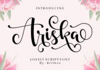 Ariska Font - Featured Image