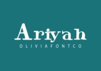 Ariyah Font - Featured Image