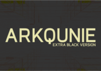 Arkqunie Extra Black Font - Featured Image