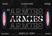 Armies Font - Featured Image
