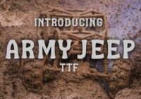 Army Jeep Font - Featured Image