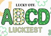 Army Lucky Font - Featured Image