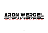 Aron Wergel Font - Featured Image