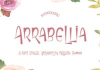 Arrabellia Family Font - Featured Image