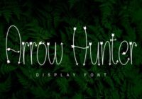 Arrow Hunter Font - Featured Image