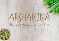 Arshavina Font - Featured Image