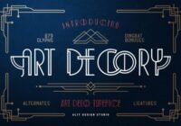 Art Decory Font - Featured Image