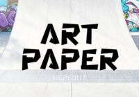 Art Paper Font - Featured Image