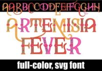 Artemisia Fever Font - Featured Image