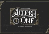Artery One Font - Featured Image