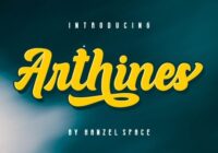 Arthines Font - Featured Image