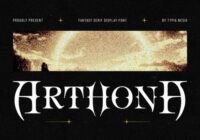 Arthona Font - Featured Image