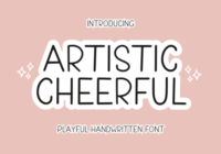 Artistic Cheerful Font - Featured Image
