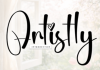 Artistly Font - Featured Image
