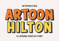 Artoon Hilton Font - Featured Image