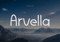 Arvella Font - Featured Image