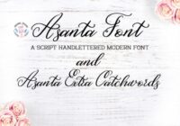 Asanta Font - Featured Image