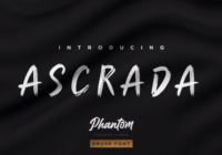 Ascrada Font - Featured Image