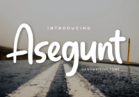 Asegunt Font - Featured Image