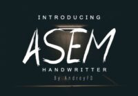 Asem Font - Featured Image