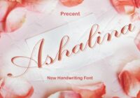 Ashalina Font - Featured Image