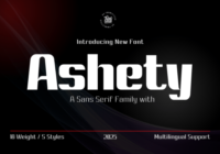 Ashety Font - Featured Image