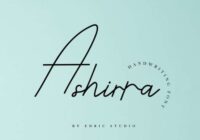 Ashirra Font - Featured Image