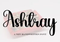 Ashtray Font - Featured Image