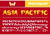 Asia Pacific Font - Featured Image